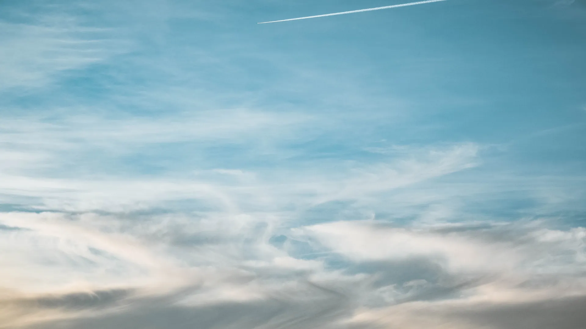 Bild eines wolkigen Himmels